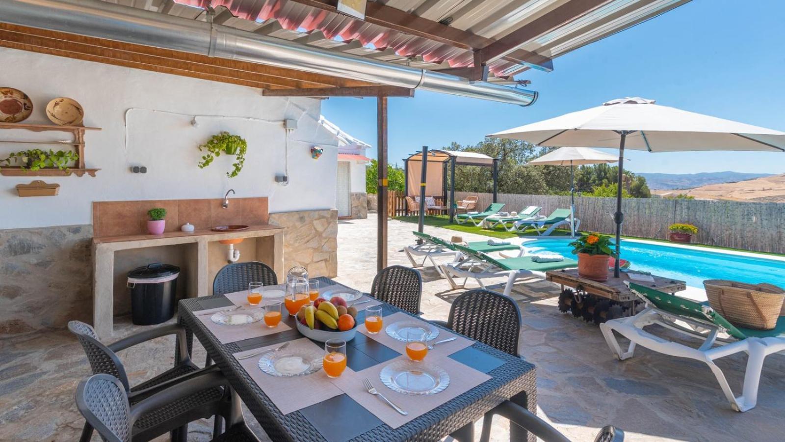 Casa Pulirio Antequera - La Higuera By Ruralidays Villa Bagian luar foto